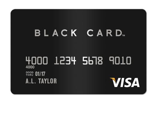 Visa Black Card 82